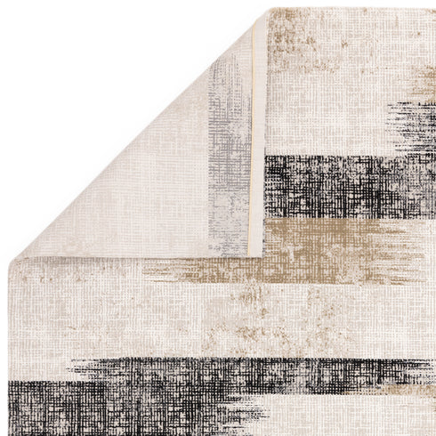 Lyza Rug Lines Beige Rug